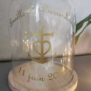 Cloche "croix de la camargue" 30€