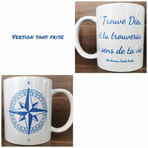 Mug "Trouve Dieu", sans la frise 13€50