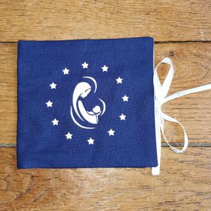 Pochette pour les médailles de baptême 