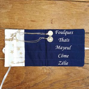 Pochette pour les médailles de baptême 