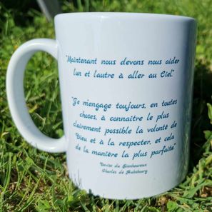 Mug Charles et Zita (verso) 13€50