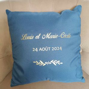 Coussin "décoration végétale" 26€