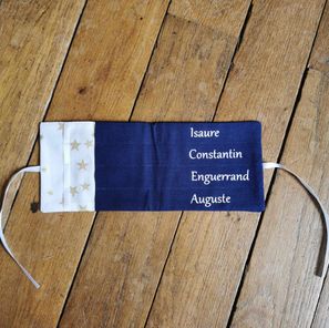 Pochette pour les médailles de baptême 