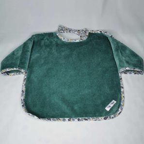 Serviette "feuilles de chêne" à manches 14€ 6-18 mois