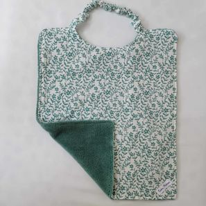 Serviette "fleurs vertes" 9€