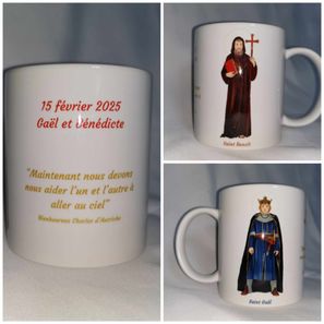 Mug mariage 13€50 l'un