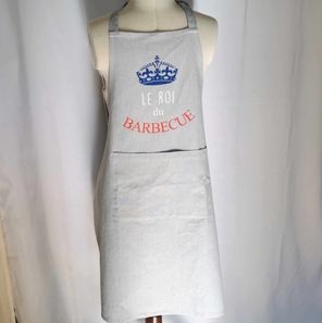 Tablier "roi du barbecue" 24€