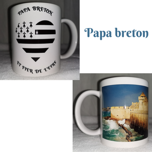 Mug "papa breton" 13€50