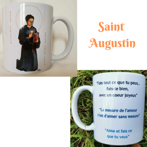 Mug saint Augustin 13€50