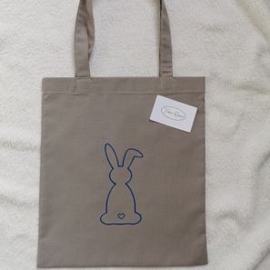 Sac "contours lapins" 12€