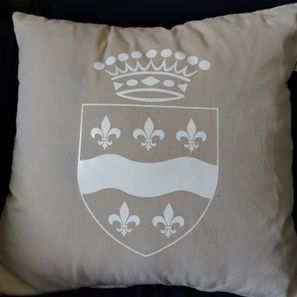 Coussin "armoiries"