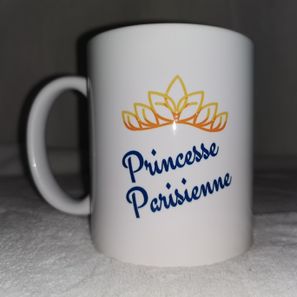 Mug "princesse parisienne" 13€50