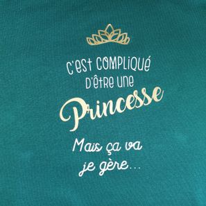 "compliqué d'être une princesse"