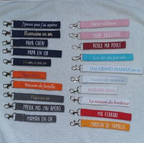 Porte-clés 12€ l'un