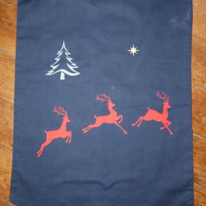 Sac cadeau marine "rennes bondissants" 13€