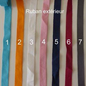 Ruban extérieur porte clés