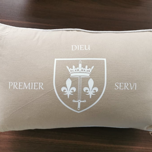 Coussin "Armes de Jeanne" 26€