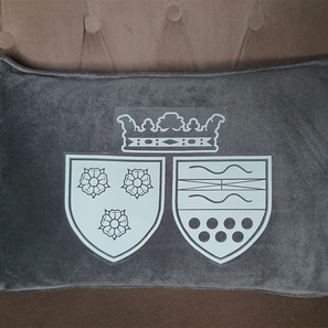 Coussin "armoiries"