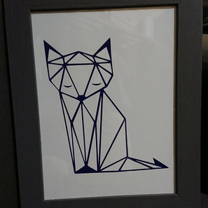 Affiche "renard" 6€