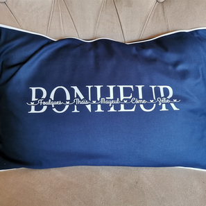 Coussin "Bonheur"
