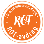 rotavdrag emblem i cirkel