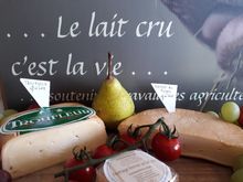 Fromages fermiers au lait cru entier