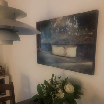 Forladt villa i Italien