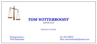 Logo Tom Wittebroodt