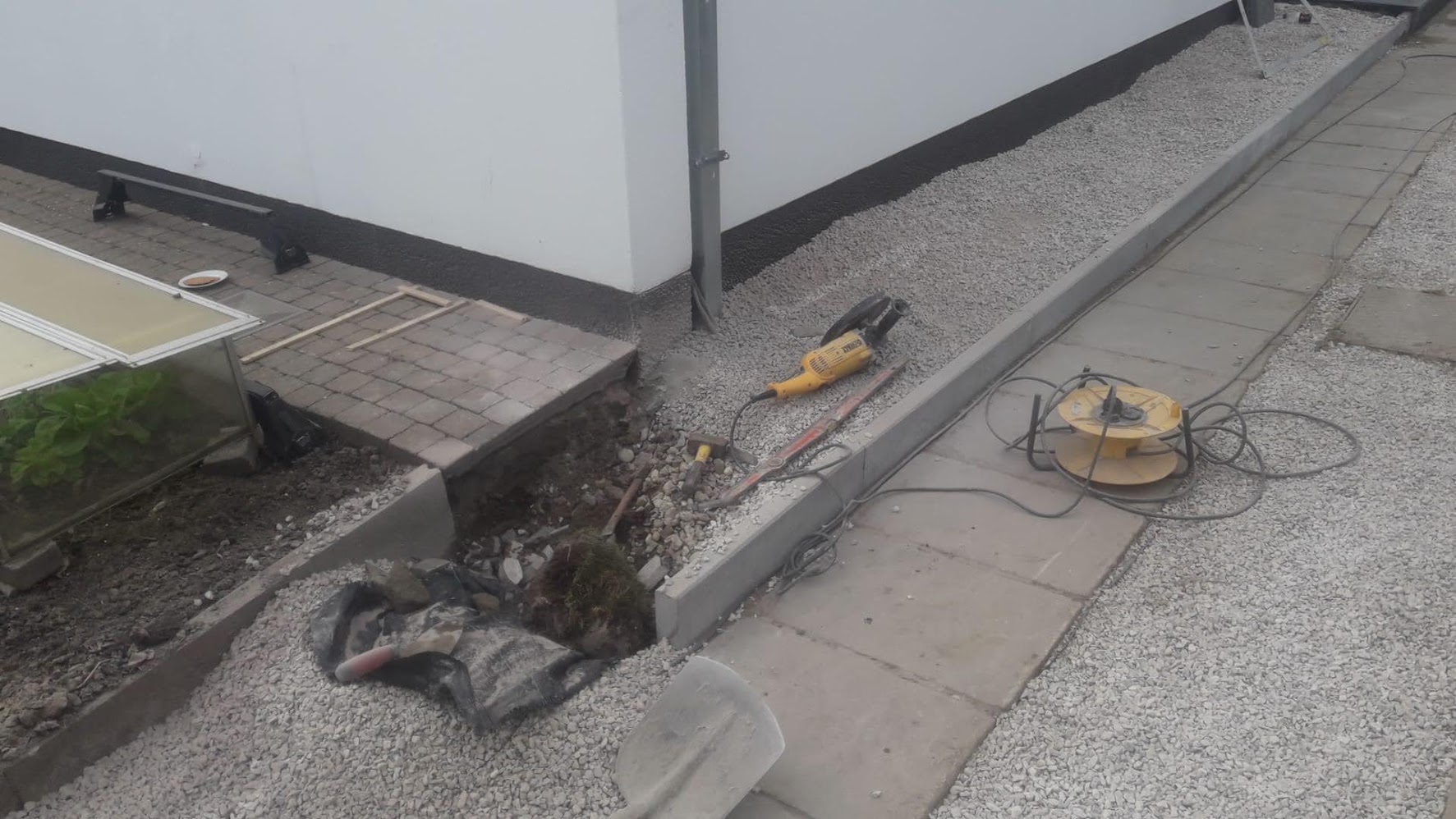 Beton afboording Wevelgem