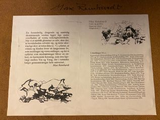 Max Reinhardt Tekst