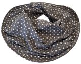 Rund Lux bandana Grå stjerne (2)f