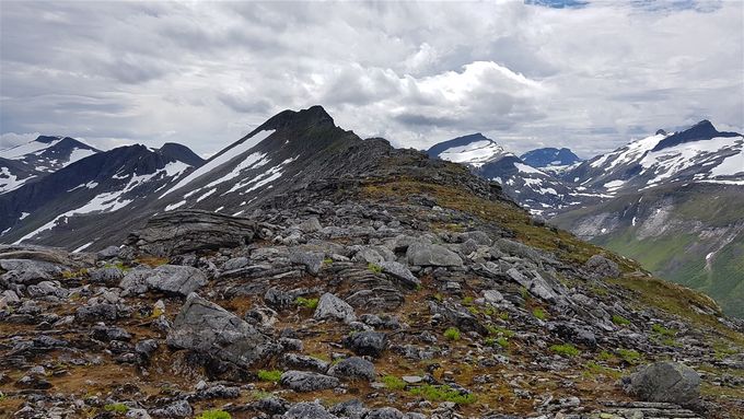 Etter 4-5 km ble egga noe spissere og noe mer krevende