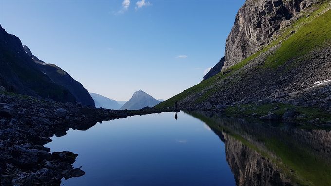 Brunstaddalen er en vakker dal. På veien hjem på ettermiddag.