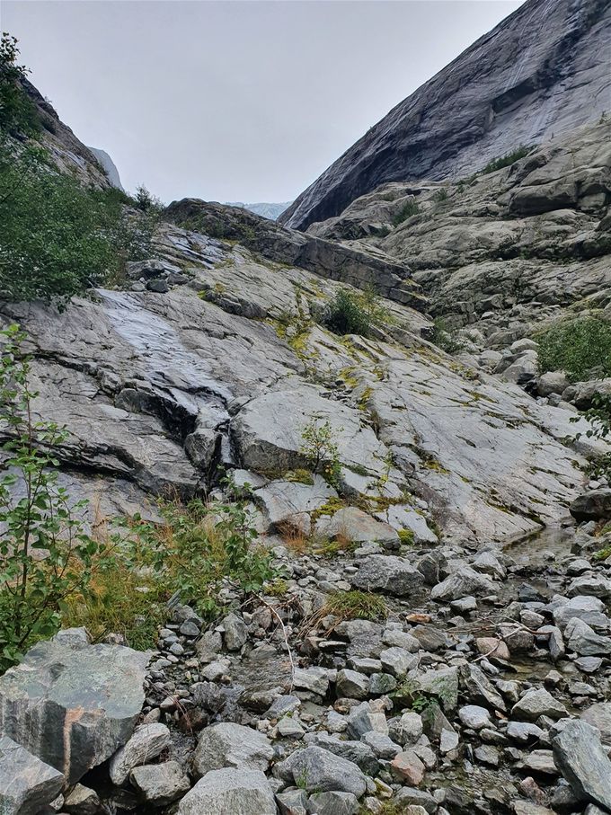 Noe svaberg må en passere