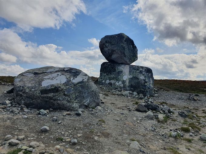 Flyttblokker på Valdresflye (eller Valdresflya)