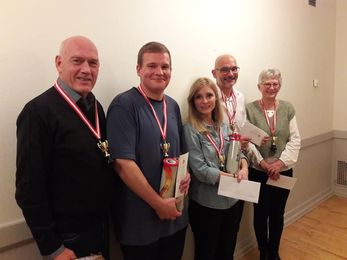 Vinderne: Jan, Martin Anja, Jack og Else