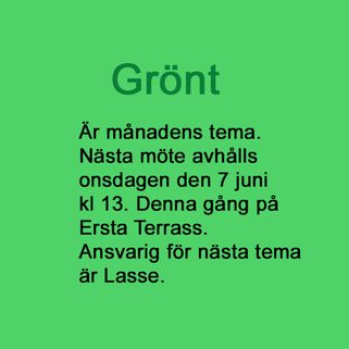 Tema 86 Grönt