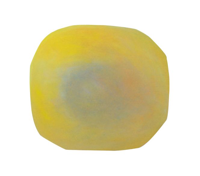 O.T., 2014-21, Acryl auf Spanplatte, ca. 90 x 78 cm