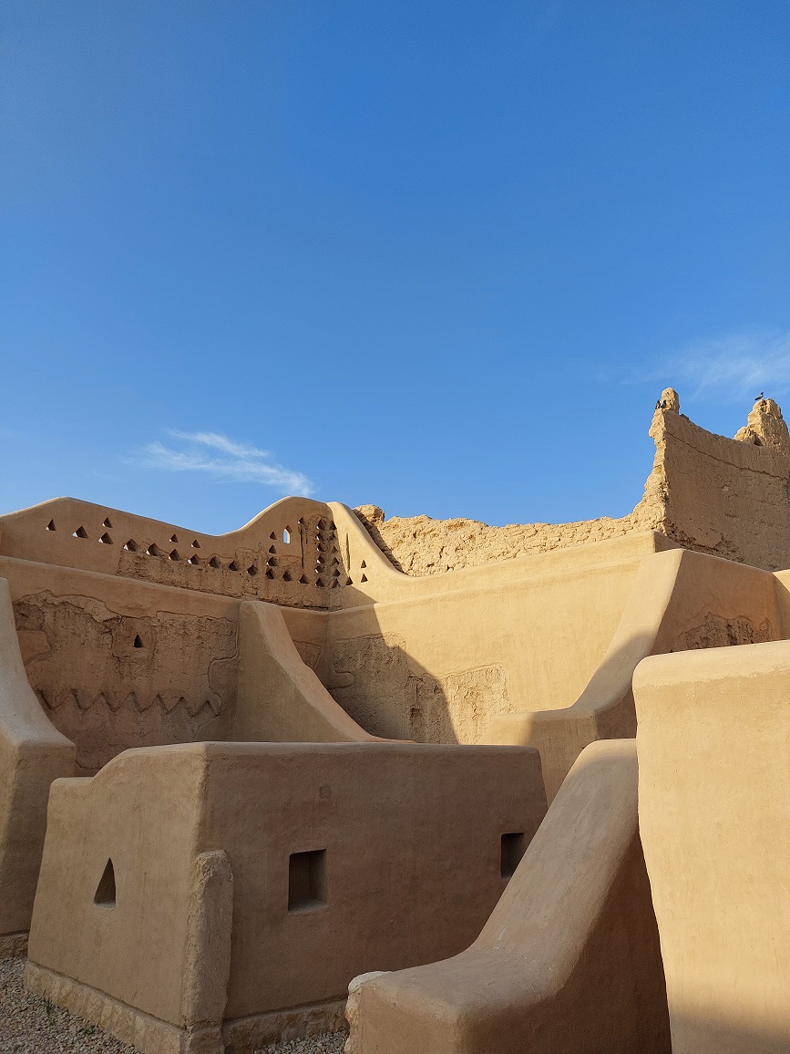 Le site de Dariya pres de Riyad