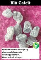 Blå Calcit