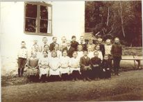 Stjälkhammar skola omkring 1915- 1920 