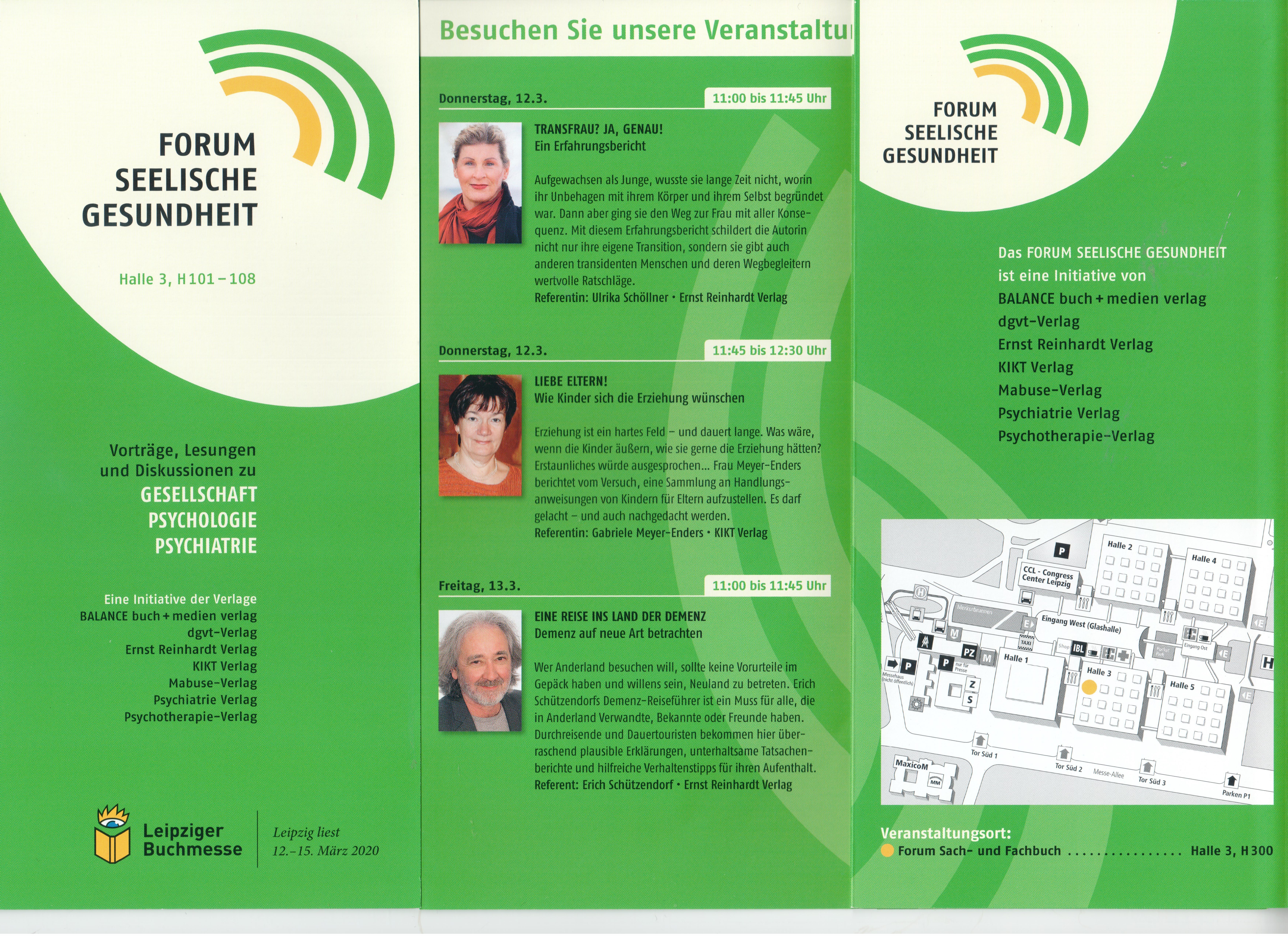 Buchmesse Leipzig 2020, Lesung Ulrika Schöllner, Transsexualität Transidentität, Leipzig liest