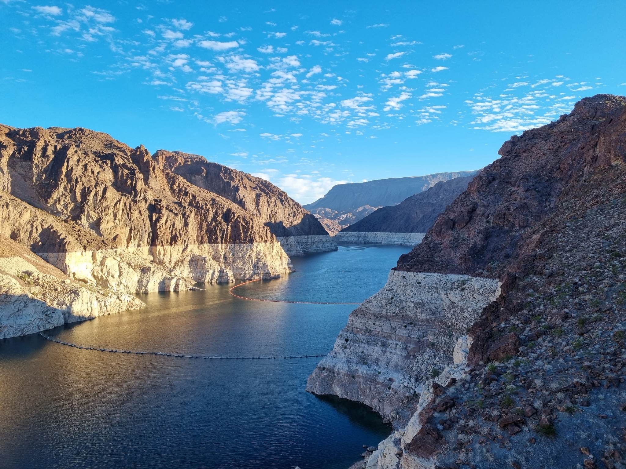 Övre sjön på Hoover dammen