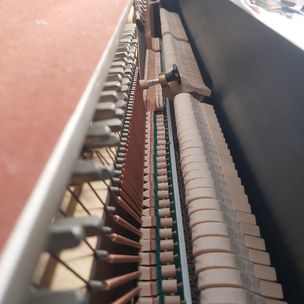 Hyundai black upright piano for sale