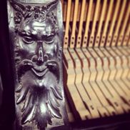 CONRAD KRAUSE Gothic Artcase piano 06