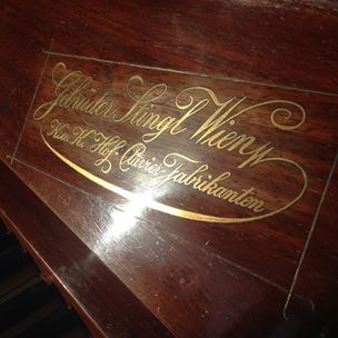 STINGL Wein Jugendstil piano for sale 02