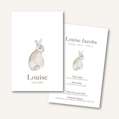 collectiekaartje Louise