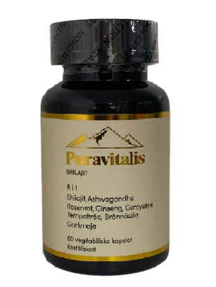 Puravitalis Shilajit 8-i-1 Kapslar