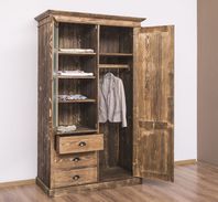 #361 Wardrobe in deep brushed finish W121 x D59 x H197 cm $1499
