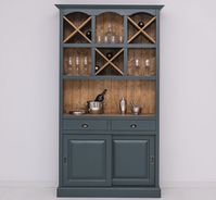 #697 Bar back in double color finish